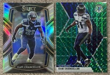 2020 Select KAM CHANCELLOR #230 Club Level +Mosaic Green #187 Inserts SEAHAWKS