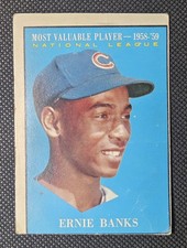 1961 Topps - Most Valuable Players Ernie Banks #485