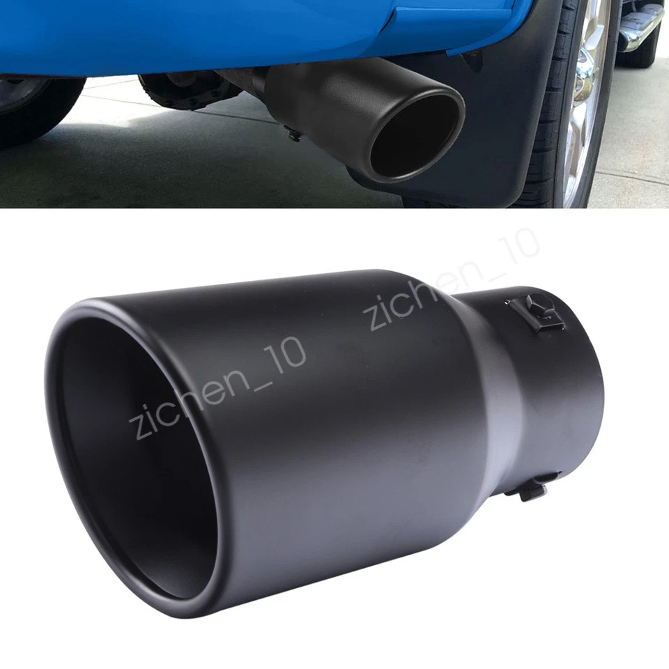2 Exhaust Pipe Tip Rear Tail Throat Muffler Tailpipe For Lexus IS200t IS 250 300 Foto 3 de 4