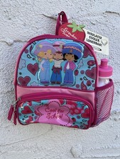 Vintage 2004 Strawberry Shortcake Insulated Lunch Backpack New with Tags RARE