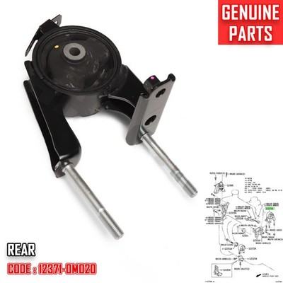 Engine Mounting Rear Insulator Sub-Assy For Toyota Vios NCP42 MT 03-06