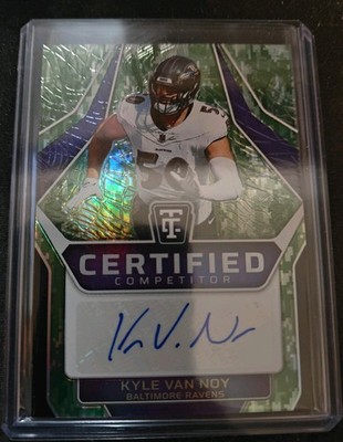 2024 Panini Totally Certified - Certified Competitor Autographs Kyle Van Noy /25