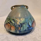 Roseville Baneda 1932 Arts & Crafts Pottery Vase #603 Perfect Condition