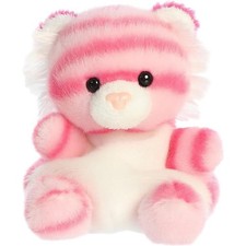 Aurora Palm Pals Rose Pink Tiger Stuffed Animal - 5-Inch Plush