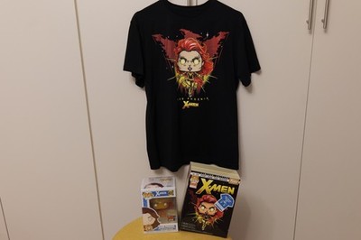 Funko POP! Marvel Dark Phoenix #422 (2019 Herbst Exclusive) mit T-Shirt 