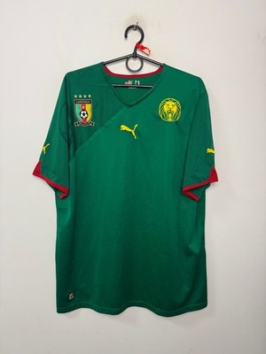 KAMERUN NATIONALMANNSCHAFT 2010/2011 HOME FOOTBALL SHIRT PUMA TRIKOT GRÖSSE XL