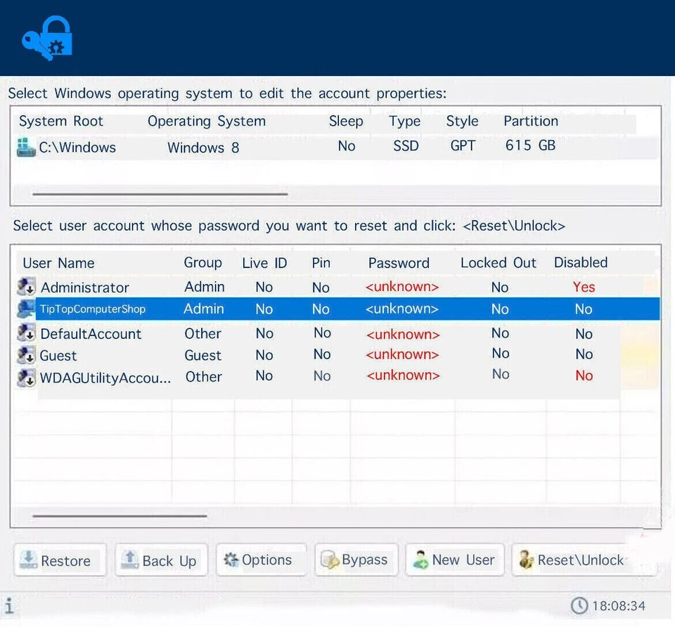 2025 Windows Password 3 min Reset USB. Win 11, 10, 8.1, 8, 7, XP, Vista, Server - Image 3 of 3