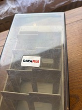 Datafile 3.5" Floppy Disc Lockable Storage Box NO Key