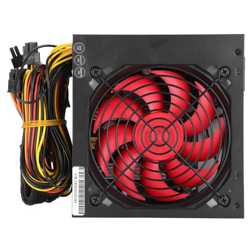PC-Netzteil 400 W Leise Computerteile ATX 24-polig 12 Cm Rot 9-Blat CHP - Afbeelding 15 van 15