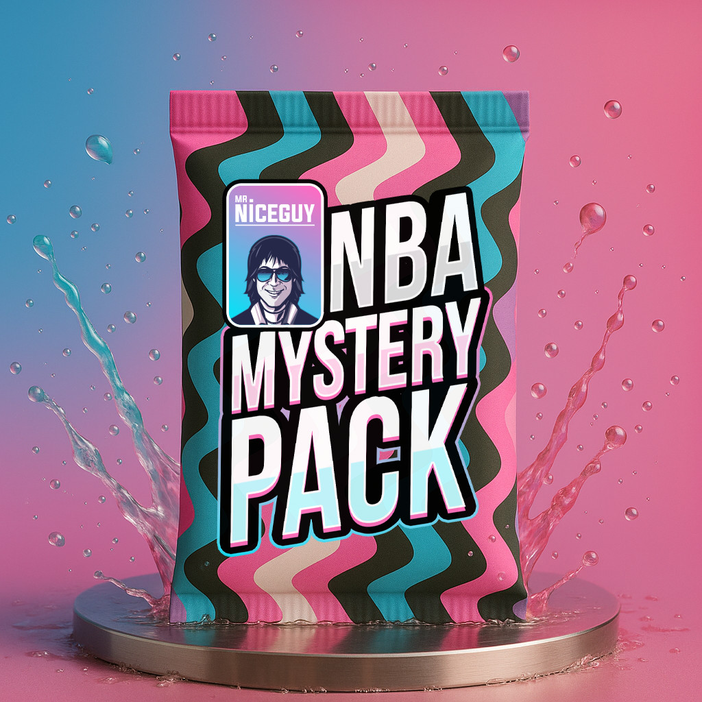 PACK MISTERIOSO MR.NICEGUY NBA Baloncesto (GARANTÍA DE ÉXITO) PACK 8 Tarjetas ALTO VALOR