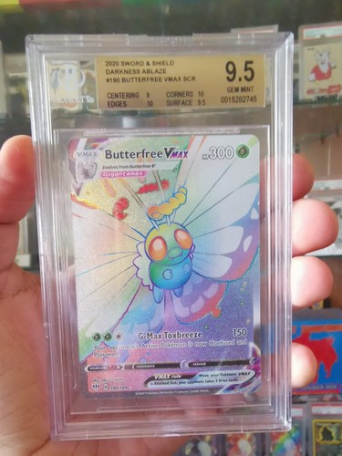 Butterfree VMAX graded BGS 9.5 for sale on eBay