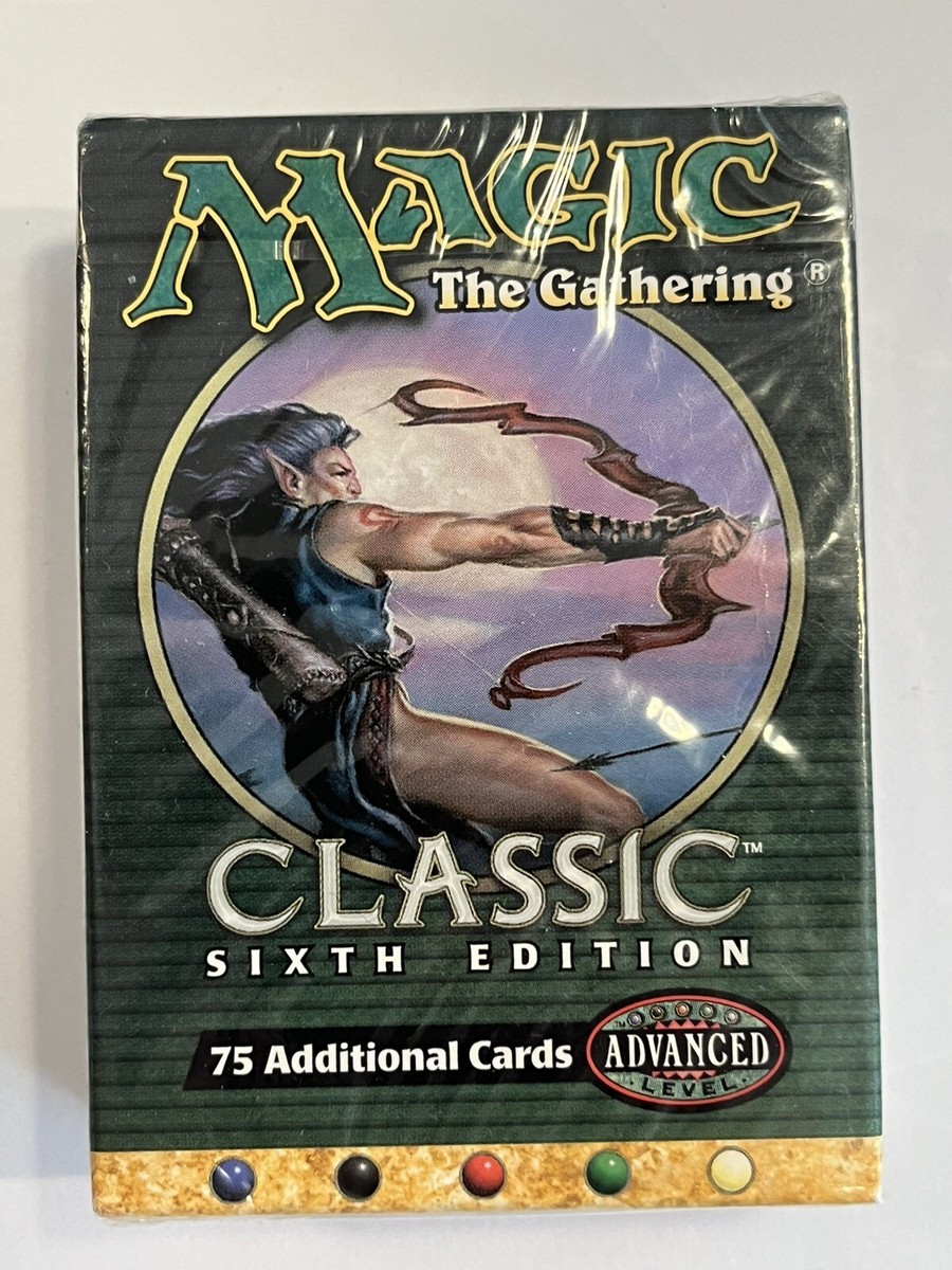 Magic The Gathering 6th Edition Starter Tournament Deck Sealed MTG 