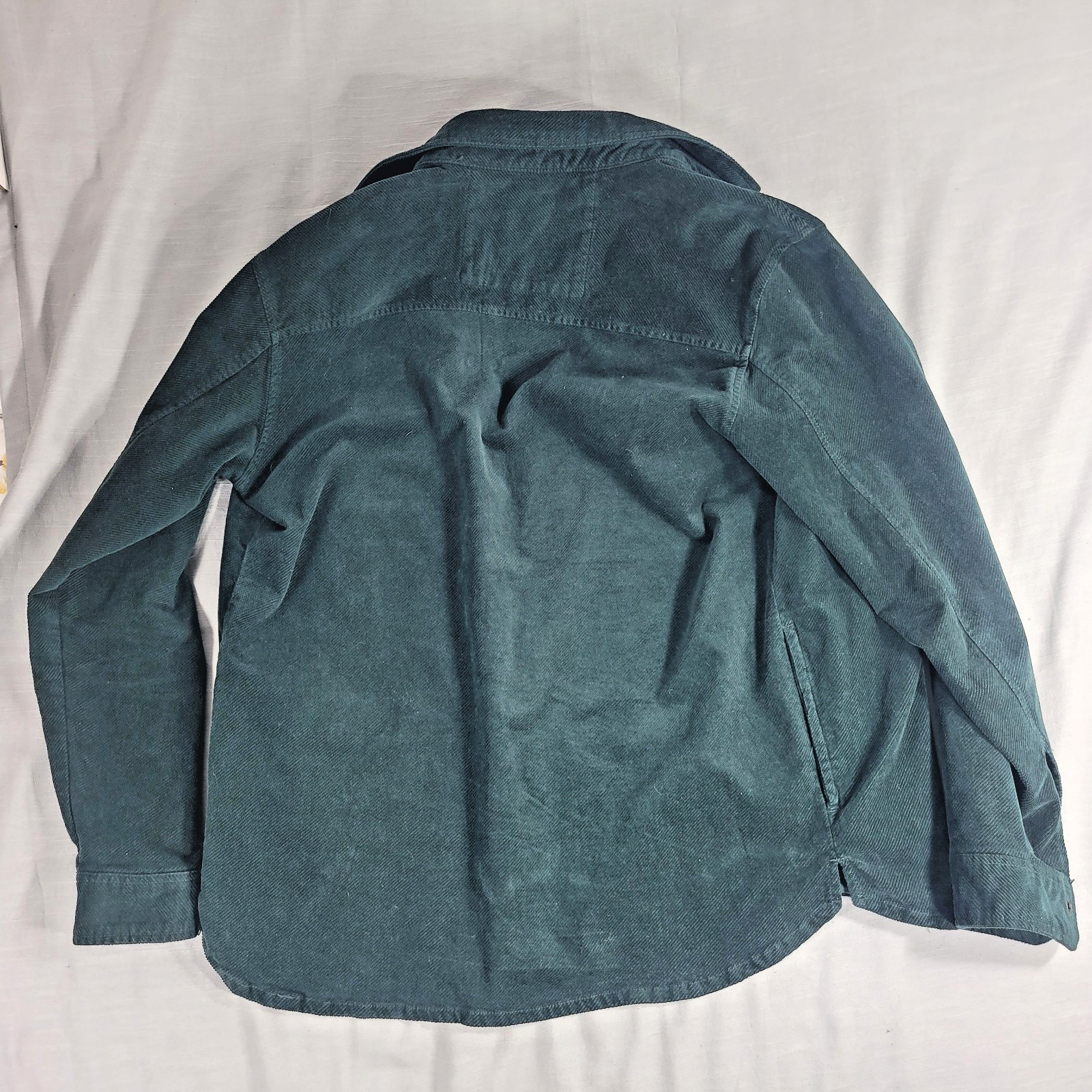 Buffalo David Bitton Snap Button Men Large Green … - image 2