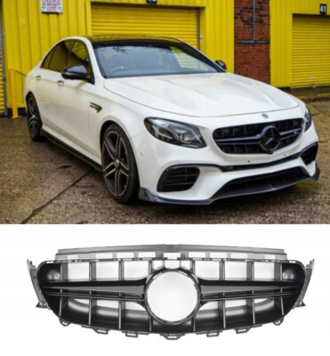   Radiator grill for Mercedes-Benz E-Class W213 C238 AMG E63 LOOK BLACK