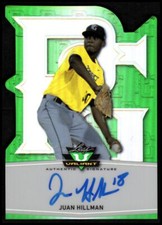 2014 Leaf Valiant Draft Perfect Game #PGVJH1 Juan Hillman Auto - NM-MT