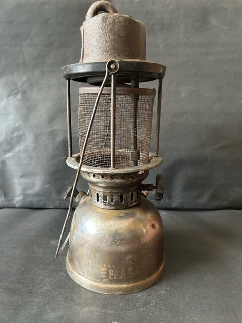 OLD VINTAGE RARE ORIGINAL BHASKER BRASS & IRON COLLECTIBLE