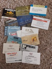 15 VINTAGE HOTEL DISCOUNT CARDS - USED - EXPIRED - NO VALUE