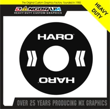 THUMB SAVER DONUT. BMX HARO, WHITE,BLACK