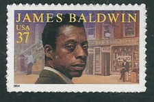 Scott #3871... 37  Cent...James Baldwin....2 Stamps