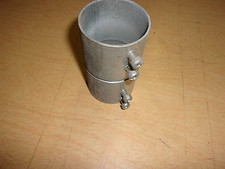 Pipe Connector Sleeves 4" x 2-1/4" ID, used FREE SHIPPING 