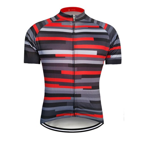 Mens Cycling Jersey Summer Outdoor Bike Shirt Short Sleeve Cycle Sports Uniform - Picture 14 of 55