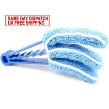 Microfibre Washable Venetian Blind Cleaner Duster Brush Easy Cleaning Supply New