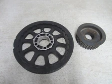 HARLEY DAVIDSON SOFTAIL SPROCKETS PULLEY FRONT REAR 32T 66T BELT DRIVE OEM #53