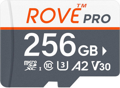 PRO Micro SD Card Microsdxc 256GB Memory Card with Full-Size SD Adapter 100Mb/S 