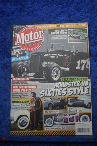 Motor Maniacs 5/11 Nr.11 Mercedes G Plymouth Fury Volvo P 244 Hot Rod