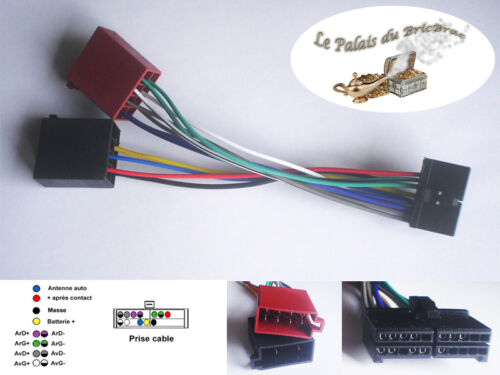 Câble adaptateur faisceau ISO 20 pin pour autoradio CLARION - Bild 1 von 1