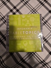 Table Topics Conversation Cards "Infomaniacs Edition, NIB-Family Fun & Memories!