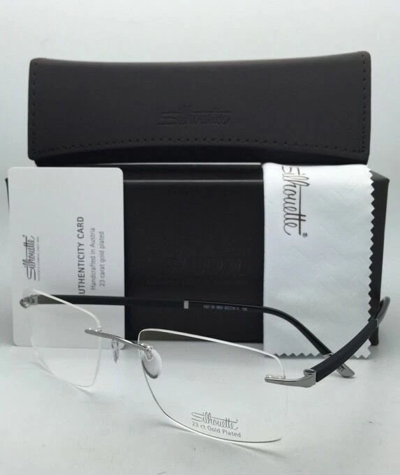 高評価新品 Silhouette シルエット 4203 52 6053 ヴィンテージメガネ