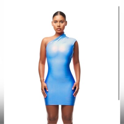 coucoo blue dress LABEL STORE main image 1