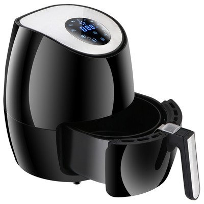 Electric Air Fryer Cooker Oil Less Dry Hot Air Steam Fryer Detachable Basket