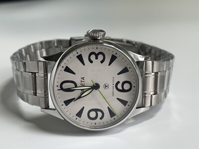 ! RAKETA  ZERO mechanism 2609 HA USSR  new case steel MANS WRISTWATCH marriage