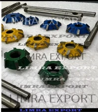 HARLEY DAVIDSON 12x Cutters Set Carbide Tipped Valve Seat 45-30-70 (20 Bore) Deg