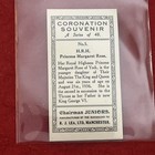 1937 Chairman Juniors “Coronation Souvenir” PRINCESS MARGARET Tob Card #5 NM-MT — photo 2