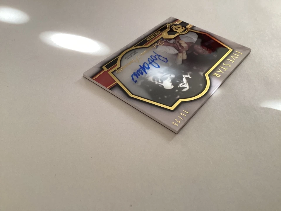 2021 Topps Five Star Pentamerous Signatures Rod Carew Auto /25 Twins, HOF - Image 4 of 4