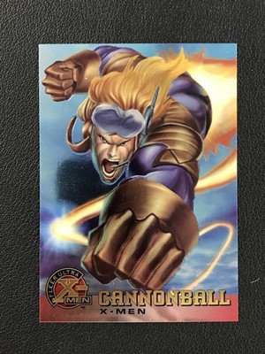 1995 Ultra X-Men Chromium #4 Cannonball