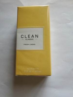 Clean Classic Fresh Linens Eau de Parfum. Size 2 Oz. New 