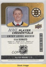2018 MVP NHL Player Credentials Access Entry Level Ryan Donato #NHL-RD READ 1qx8