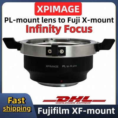 PL lens to Fujifilm XF-mount adapter for XPimage PL-FX X-T30 T50 X-H1 H2S pro3