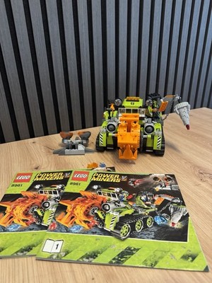 LEGO Power Miners 8961 Kristallsammler-unvollständig ,mit Anleitung,ohne Figuren