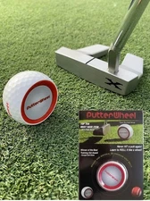Golf Putting Trainer Aid 1 Pack | Practice Green & Mat Golf Accuracy Tool