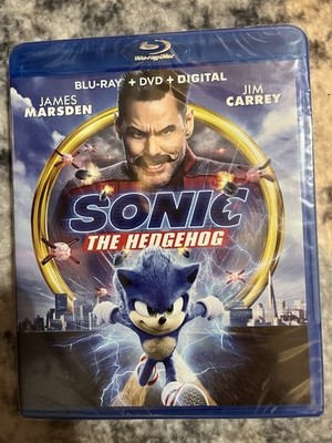 Sonic The Hedgehog Blu-ray DVD Digital New Sealed