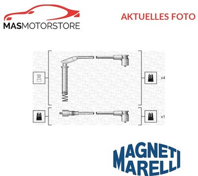 ZÜNDLEITUNGSSATZ ZÜNDKABEL MAGNETI MARELLI 941318111154 A FÜR VAUXHALL