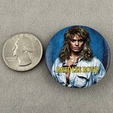 Vintage 1986 David Lee Roth Diamond Dave Photo 1.5