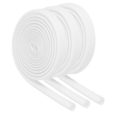3Pcs Wire Insulation Braid Fire Sleeve,3.28Ft-4mm ID White, High Temp Silicone