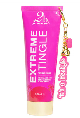 2BTanned Extreme Tingle Tanning Accelerator Cream 200ml