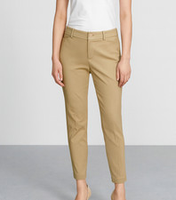 Old Navy Pixie Pants Chino Womens Sz 6 Mid Rise Tan Light Brown Ankle Preppy